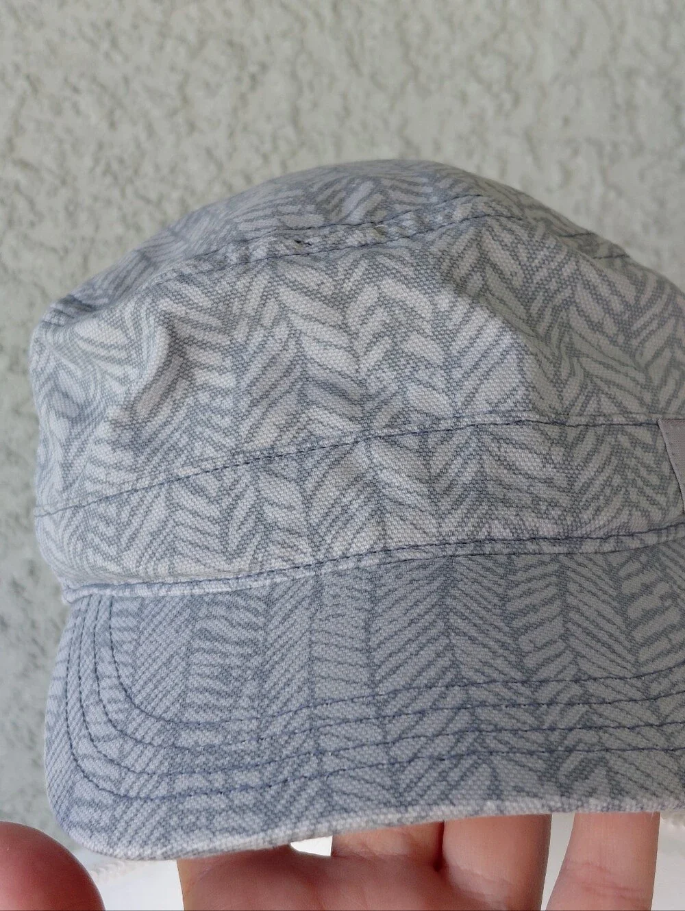 Carhartt Women's Hat Cadet Military Style Cap Gray Cotton Adjustable - EUC